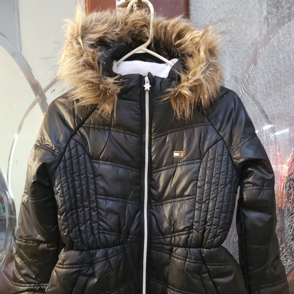 New Tommy Hilfiger girls Puffer Jacket 12/14